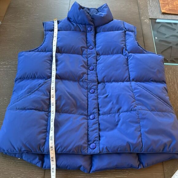 Lands' End Women's Size Small Nylon Blue Puffer Performance Vest Casual Wear EUC - Picture 7 of 10